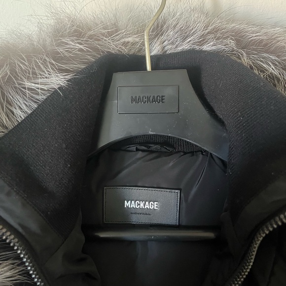 Women's Black Fur-Trimmed Jacket - Picture 5 of 10